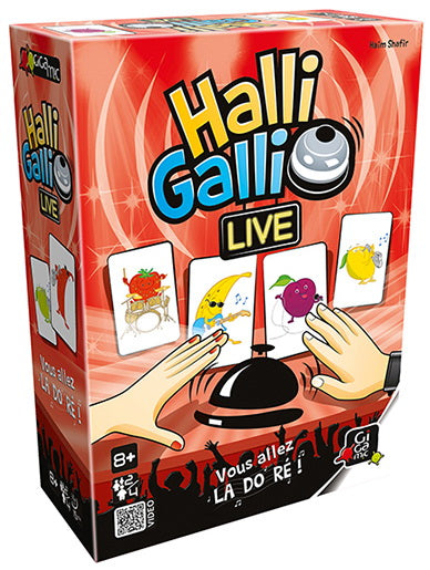 Halli Galli LIVE, jeu rapide que vous allez LA DO RÉ.