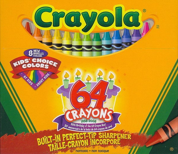 Crayons cire Crayola (64)