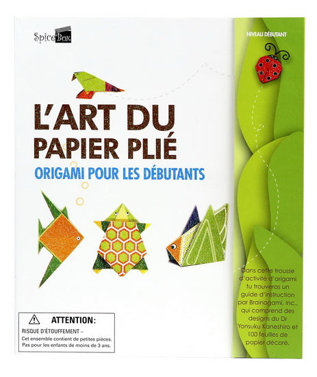 Art du papier plié : origami pour les débutants(L')