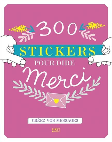 300 stickers pour dire merci