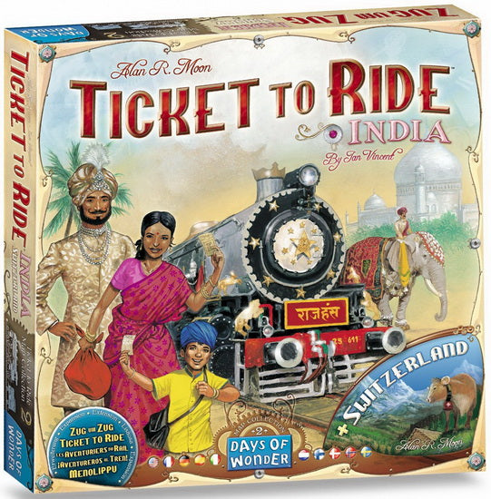 Ticket to ride map #2 India VF