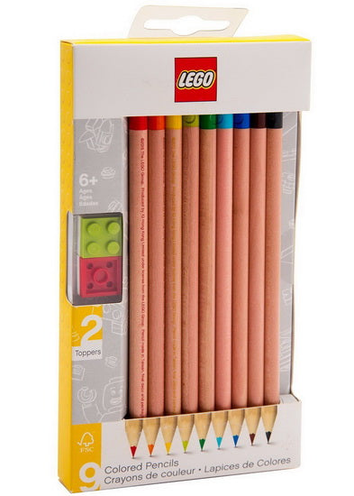 Ensemble crayon de couleur Lego Embout brique
