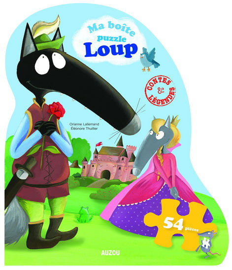 Ma boîte puzzle du loup : contes et légendes