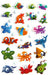 Autocollants animaux de la mer