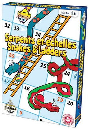 Serpents et échelles format vertical