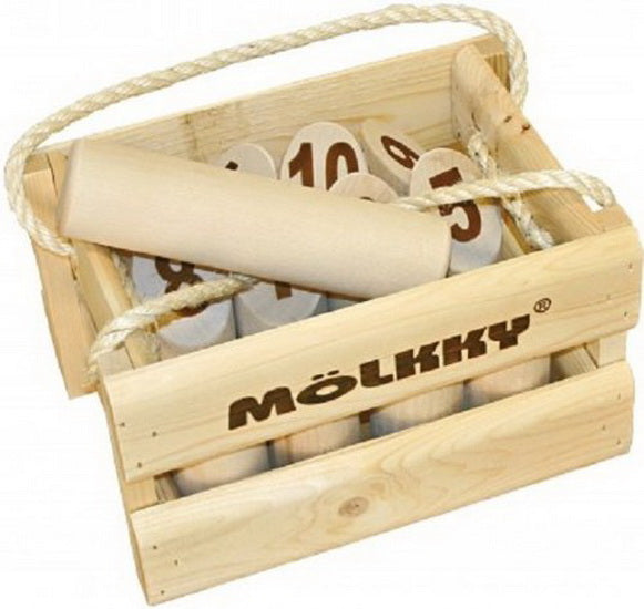 Molkky Boîte en bois