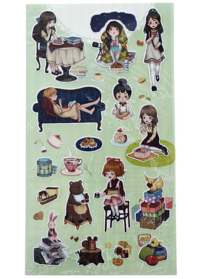 Gommettes Heure du thé