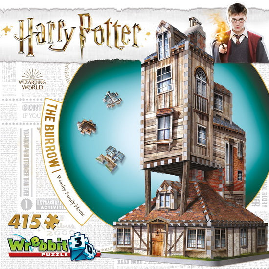 Le terrier La maison des Weasley 3D 415 mcx