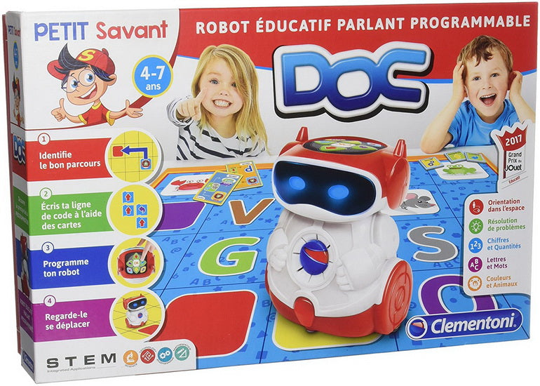 Doc Robot éducatif parlant programmable