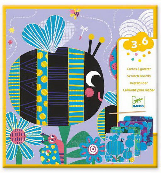 Cartes à gratter Toutes petites bêtes