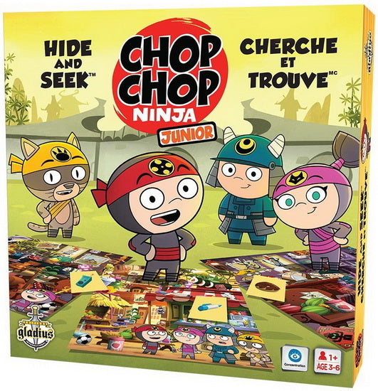 Cherche et Trouve Chop Chop Ninja junior