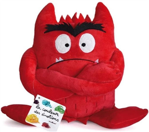 Peluche La couleur des émotions Rouge