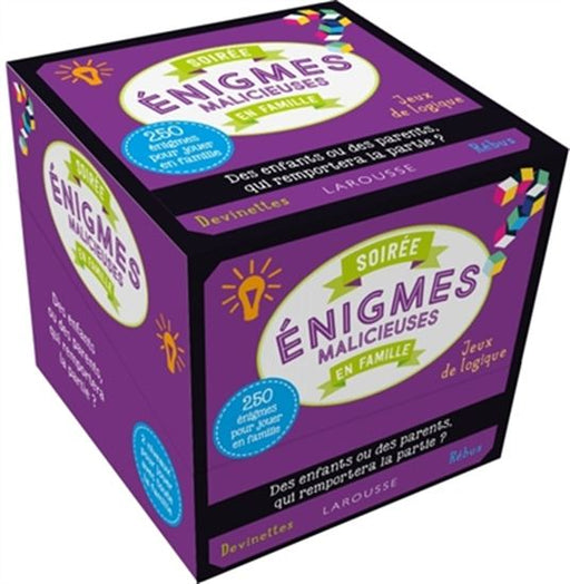 Soirée énigmes malicieuses en famille Cof.