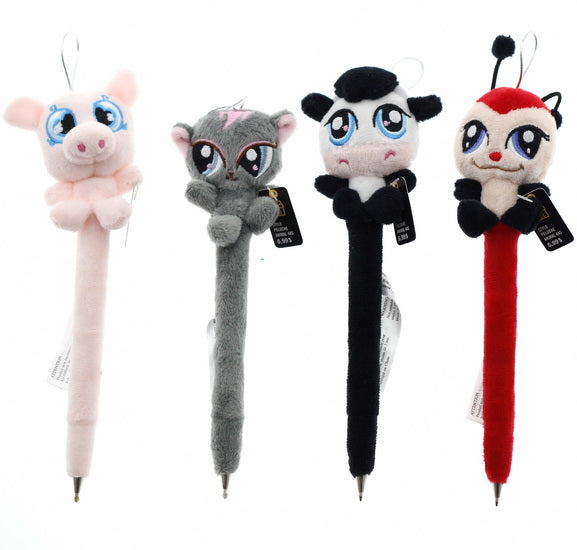 Stylo peluche animal 4AS