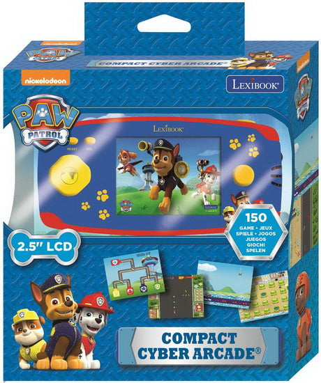 PAT' PATROUILLE Console de jeux portable enfant Compact Cyber Arcade  LEXIBOOK - 150 jeux