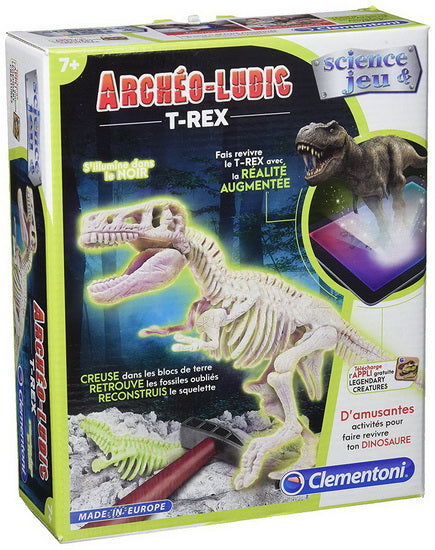 Archéo-ludic T-Rex phosphorescent