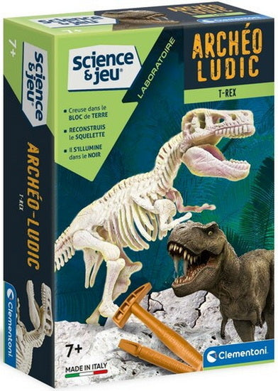 Archéo-ludic T-Rex phosphorescent