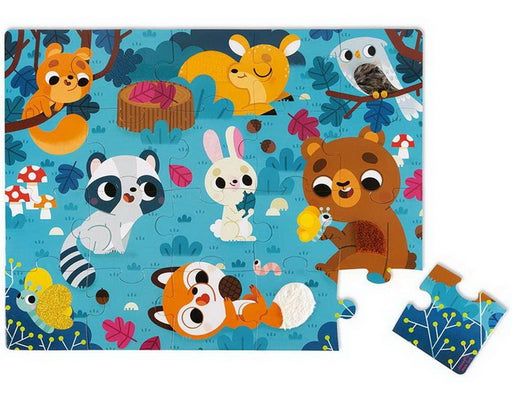 Puzzle tactile Animaux de la forêt 20 mcx