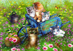 Chatons dans le jardin 1000 mcx