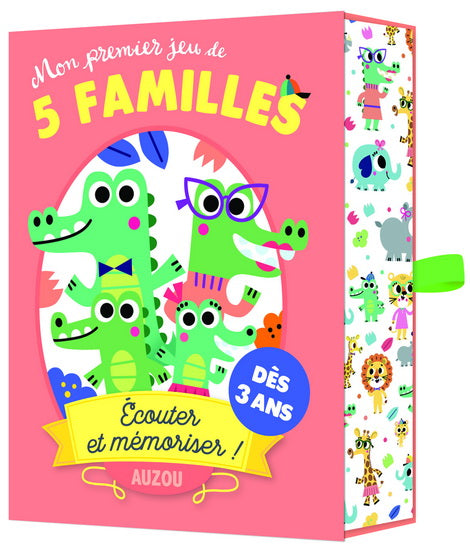 Mon premier jeu de 5 familles : écouter et mémoriser !