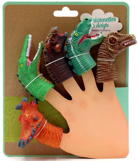 Marionnettes à doigts Dinosaures