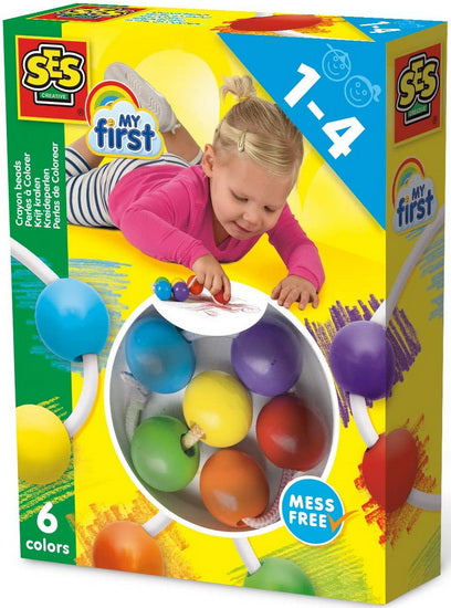 Crayons en boules à colorier