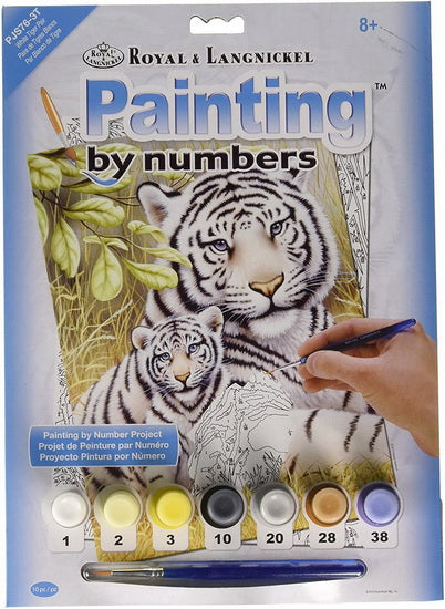 Peinture à numéros tigres