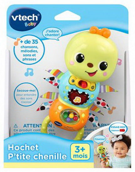 Hochet P'tite chenille
