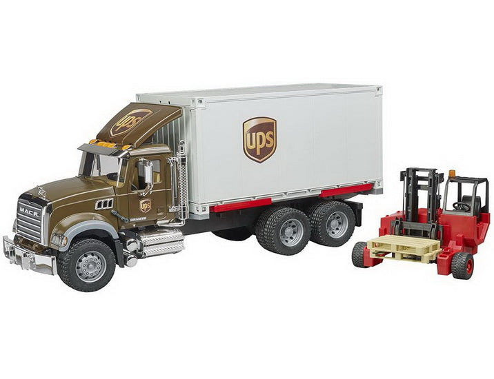 Camion Mack logistique UPS