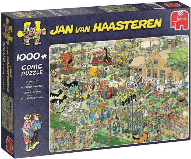 Jan Van Haasteren: Visite à la ferme 1000mcx