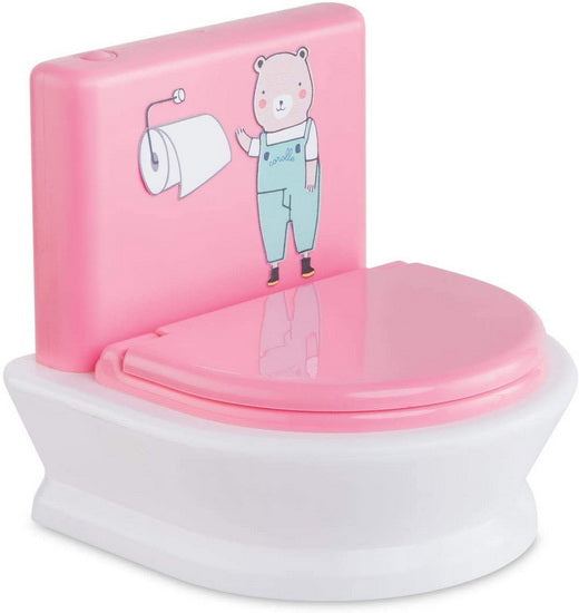 Toilette Interactive pour poupon 30 et 36 cm