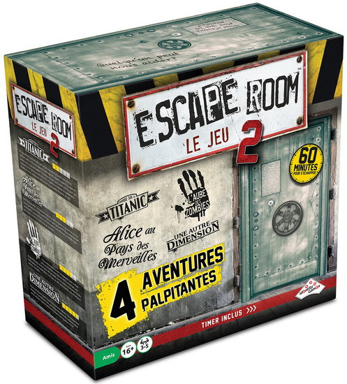 Escape Room Coffret de base #2 4 scénarios