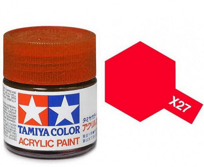 X-27 Vernis lustré rouge