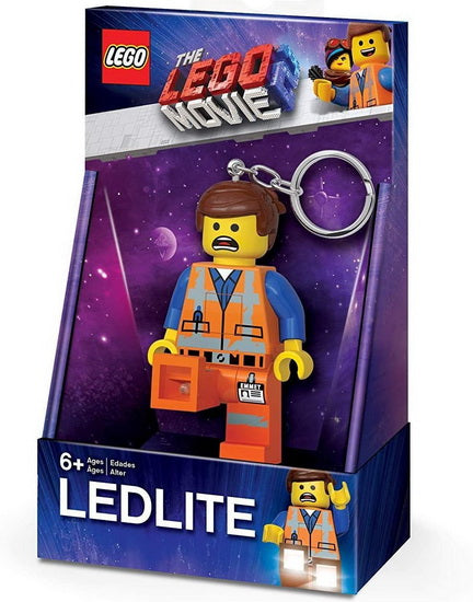 Porte-clés Emmet Lego avec lumière ASS