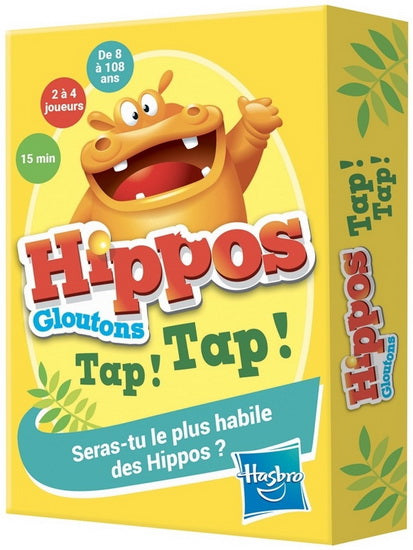 Hippos gloutons : tap ! tap ! : seras-tu le plus habile des hippos ?