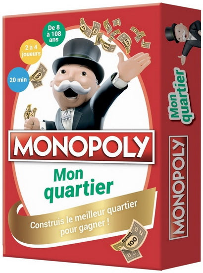 Monopoly : mon quartier : construis le meilleur quartier pour gagner !