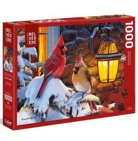 Cardinaux sur une branche 1000 mcx