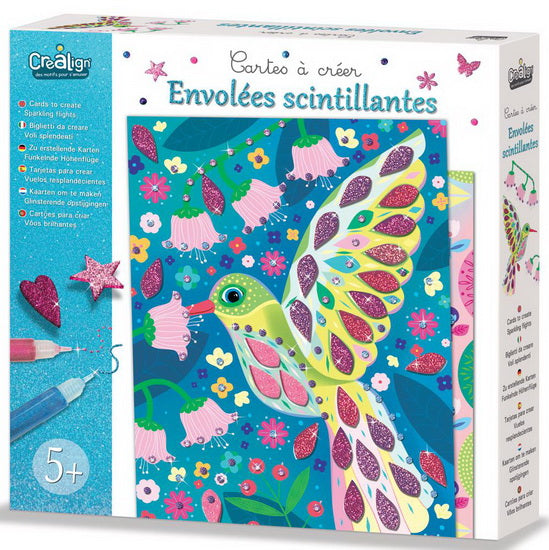 Cartes à créer Envolées scintillantes