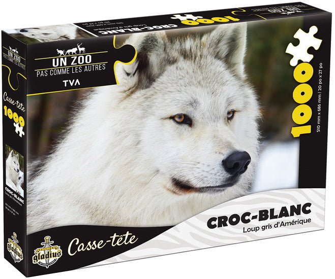 Loup gris Croc-blanc 1000 mcx