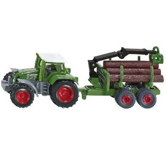 Tracteur avec remorque forestière — Griffon