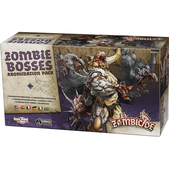 Zombicide Black Plague : zombies bosses abomination pack (FR)