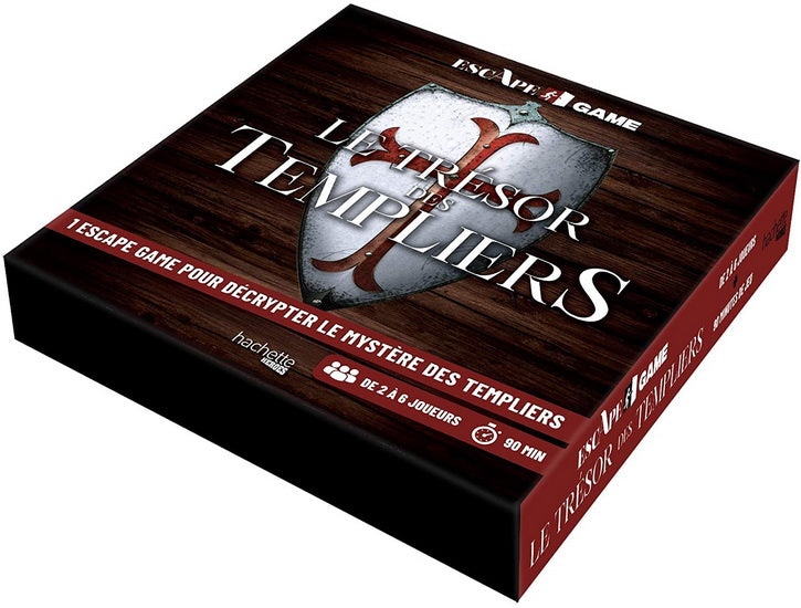Trésor des Templiers : 1 escape game pour décrypter le mystère des Templiers(Le) Cof.