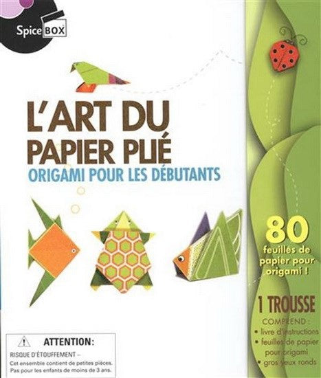 Art du papier plié : origami pour les débutants(L')