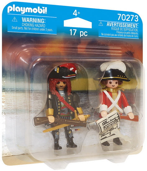 Duo Capitaine pirate et soldat