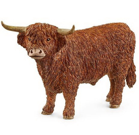 Figurine taureau Highland