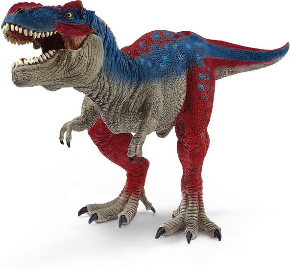 Figurine tyrannosaure Rex, bleu