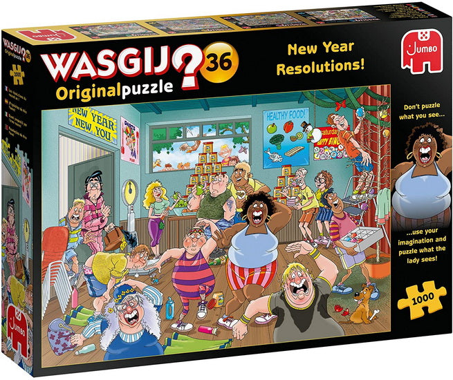 Wasgij Original 36 Les résolutions du nouvel an