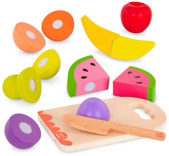 Fruits en bois à couper