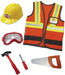Costume de construction 7 accessoires 5-6 ans