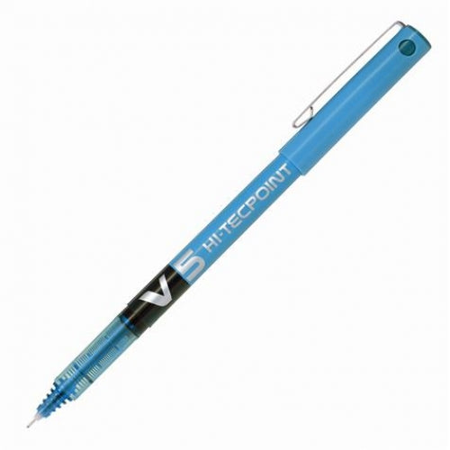 Stylo à bille Hi-tecpoint V5 x-fin turquoise